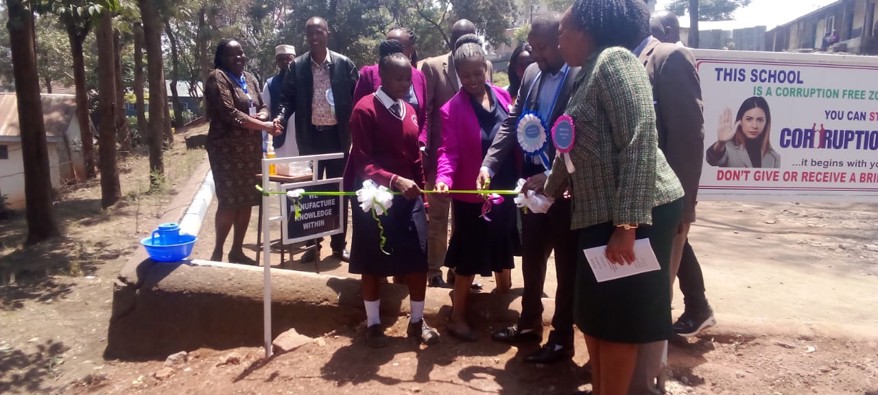 Starehe MP Visit's County Girls - Nairobi
